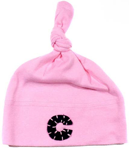 Pink Initial Hat